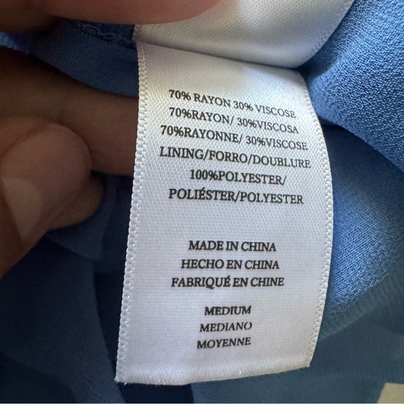 Rails Jade Blue Wisteria  Midi Dress size Medium - Picture 11 of 12